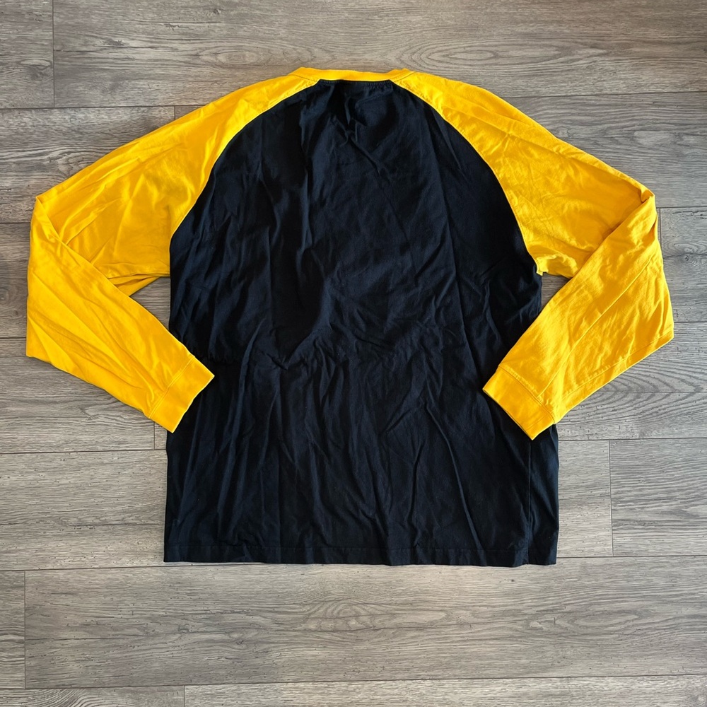 Reebok NFL Vintage Pittsburgh Steelers Men’s Long Sleeve T-Shirt AFC North 2XL - Picture 2 of 9